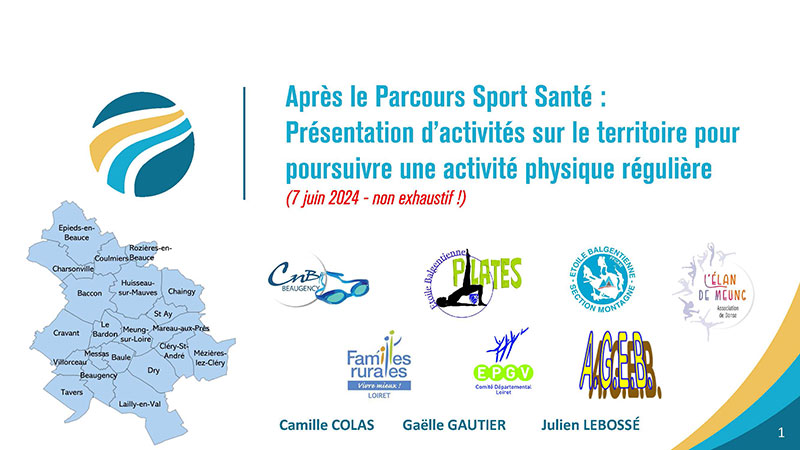 Liste activités physiques adaptées CPTS Ouest Loiret